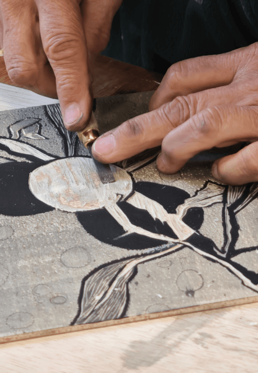 3-Day Woodcut Printmaking Course for Beginners