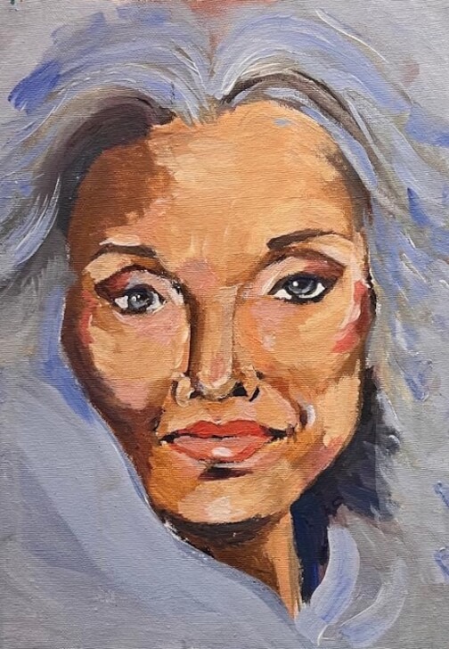 3-Week Acrylic Portrait Painting Course