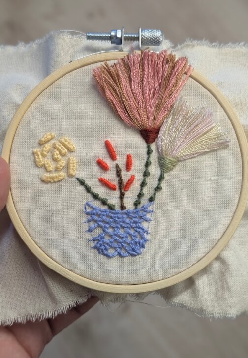 3D and Sculptural Embroidery Workshop