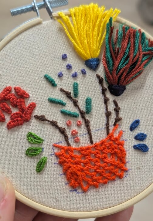 3D and Sculptural Embroidery Workshop