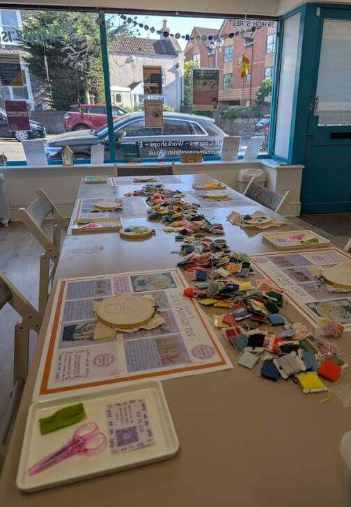 3D and Sculptural Embroidery Workshop