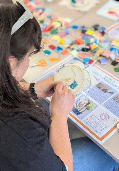 3D and Sculptural Embroidery Workshop