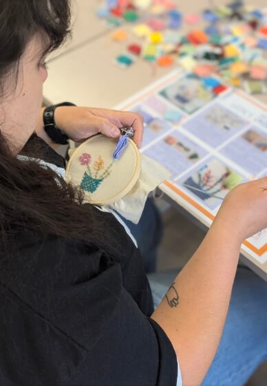 3D and Sculptural Embroidery Workshop