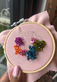 3D Bead Embroidery Class