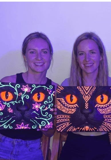 3D Cat Portrait Workshop: Neon Edition