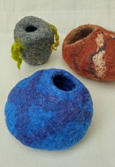 3D Felted Vessel Workshop