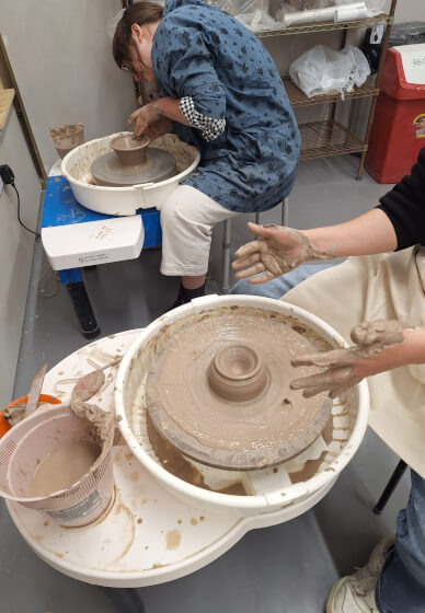 4 Week Wheel Throwing Pottery Course