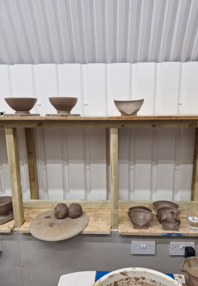 4 Week Wheel Throwing Pottery Course