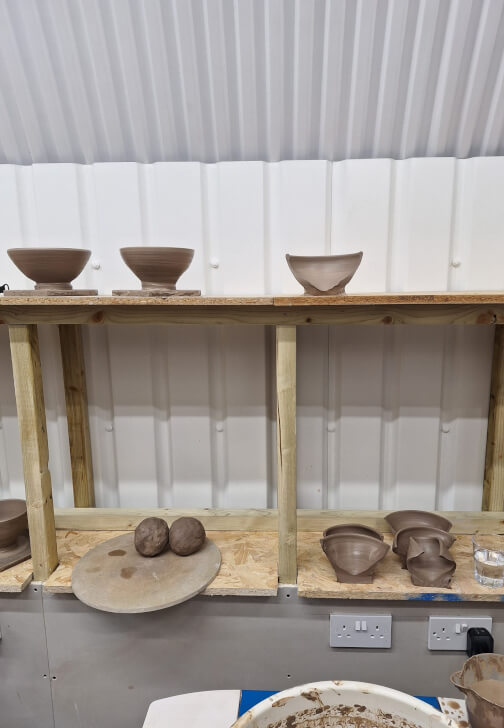 4 Week Wheel Throwing Pottery Course