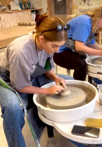 4 Week Wheel Throwing Pottery Course