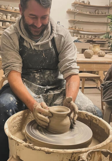 4 Week Wheel Throwing Pottery Course