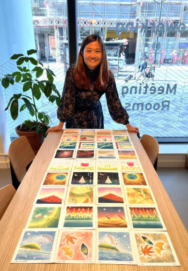 5-Week Art Retreat: Japanese Dry Pastel Art Course