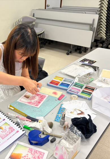 5-Week Art Retreat: Japanese Dry Pastel Art Course