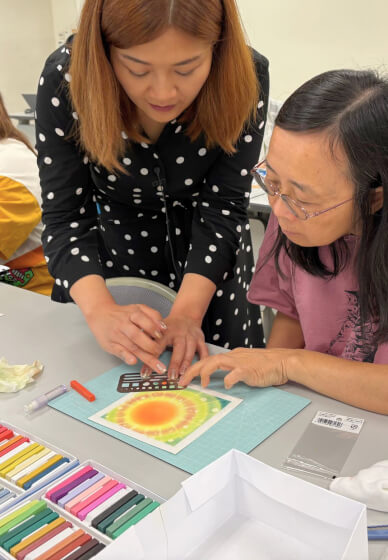 5-Week Art Retreat: Japanese Dry Pastel Art Course