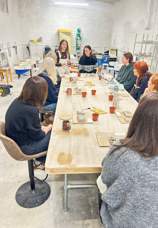 8 Week Beginners Pottery Course