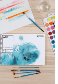 A Creative Day Together On-Demand Sweet Pea Watercolour Class