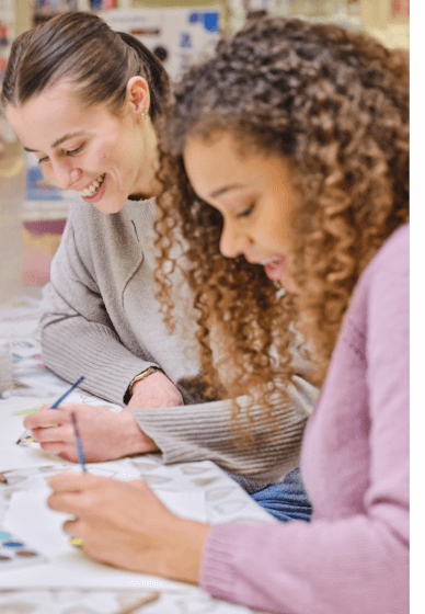 A Creative Day Together On-Demand Sweet Pea Watercolour Class