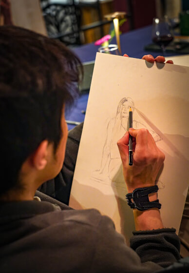 Mother's Day Portrait Painting Class in Chelsea