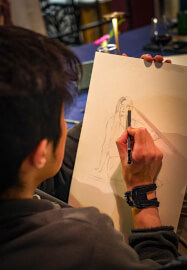 Mother's Day Portrait Painting Class in Chelsea