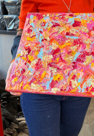 Abstract Painting Class with Ana Benavides