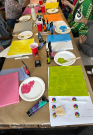 Abstract Painting Class with Ana Benavides