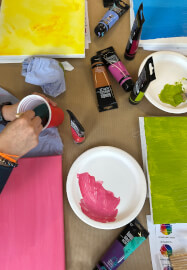 Abstract Painting with Ana Benavides