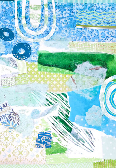 Abstract Play Collage and Mixed Media Workshop
