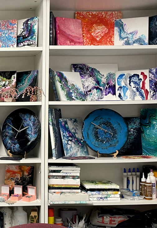 Acrylic Paint Pouring Workshop