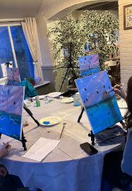 Acrylic Painting Workshop - Golden Hour Sunset