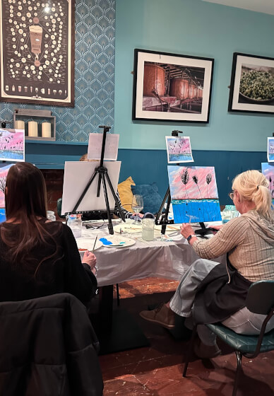 Acrylic Painting Workshop - Golden Hour Sunset
