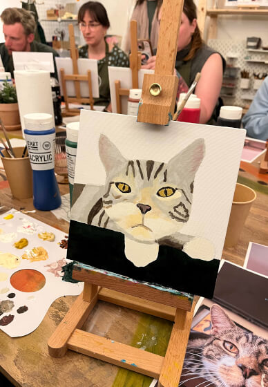 Acrylic Painting Workshop: Paint Your Pet