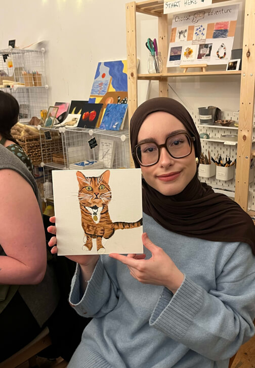 Acrylic Painting Workshop: Paint Your Pet