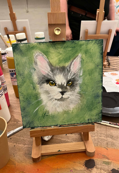 Acrylic Painting Workshop: Paint Your Pet