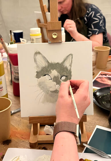 Acrylic Painting Workshop: Paint Your Pet