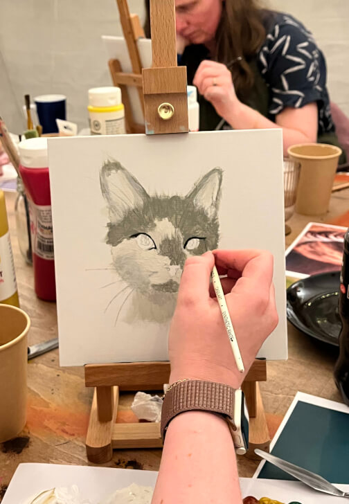 Acrylic Painting Workshop: Paint Your Pet