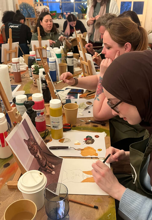 Acrylic Painting Workshop: Paint Your Pet