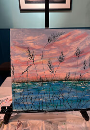 Acrylic Painting Workshop - the Golden Hour Sunset