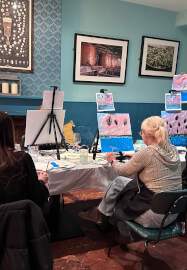 Acrylic Painting Workshop - the Golden Hour Sunset