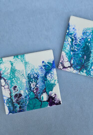 Acrylic Pouring Taster Workshop: Create Your Own Coasters