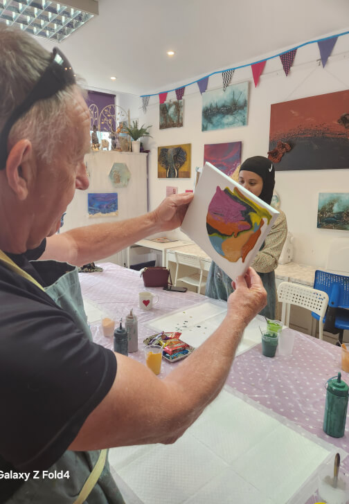 Acrylic Pouring Workshop