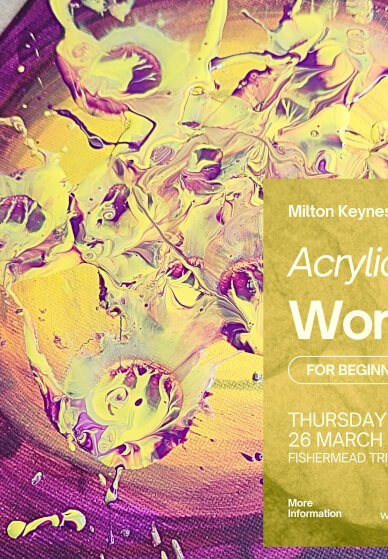 Acrylic Pouring Workshop - Colour Codes Experience