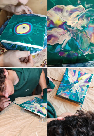 Acrylic Pouring Workshop
