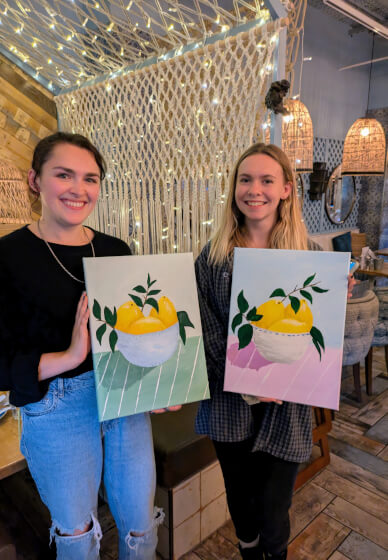Acrylic Sip and Paint Class: Crouch End, London