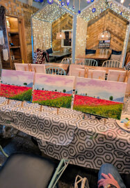 Acrylic Sip and Paint Class: Crouch End, London