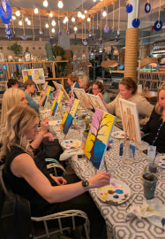 Acrylic Sip and Paint Class: Knebworth