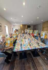 Acrylic Sip and Paint Class: Knebworth