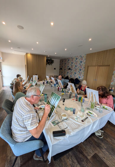 Acrylic Sip and Paint Class: Knebworth