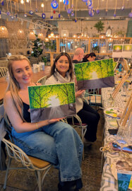 Acrylic Sip and Paint Class: Whetstone, London