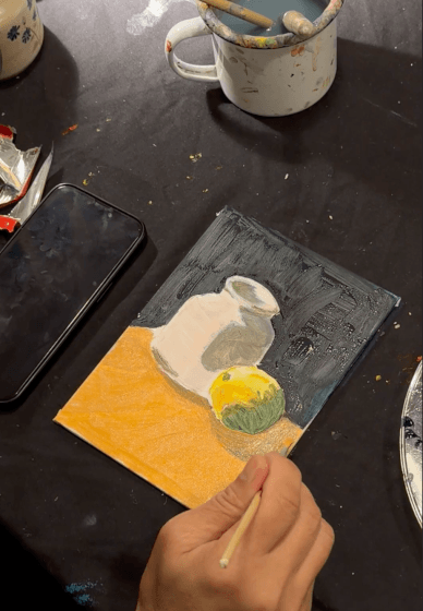 Acrylic Still Life Painting Class