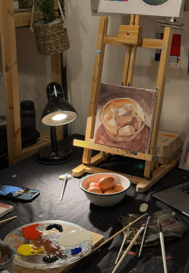 Acrylic Still Life Painting Class